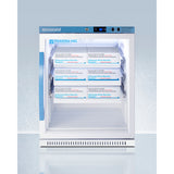 Summit 6 Cu. Ft. ADA Height Vaccine Refrigerator, with Removable Drawers ARG61PVBIADADR