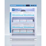 Summit 6 Cu. Ft. Upright Controlled Room Temperature Cabinet, ADA Height ARG61PVBIADA-CRT