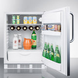 Summit 24" Wide Built-In All-Refrigerator FF61WBISSTBADA