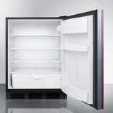 Summit 24" Wide Built-In All-Refrigerator, ADA Compliant (Panel Not Included) FF6BKBIIFADA