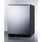 Summit 24" Wide Built-In All-Refrigerator FF6BKBISSHH