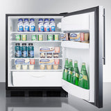 Summit 24" Wide Built-In All-Refrigerator, ADA Compliant FF6BKBI7SSHVADA