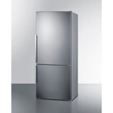 Summit 28" Wide Bottom Freezer Refrigerator FFBF283SS