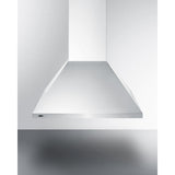 Summit 24" Wide Wall-Mounted Range Hood, ADA Compliant SEH1524SSADA