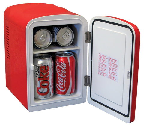 Koolatron - Mini Réfrigérateur Nostalgique Coca-Cola, Capacité de