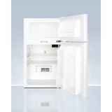 Summit 19" Wide General Purpose Refrigerator-Freezer, ADA Height AGP34RFLCALADA